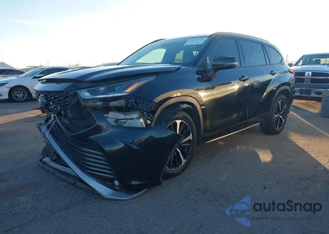 2021 Toyota Highlander Xse z USA, uszkodzony, nr VIN 5TDJZRAH6MS043330